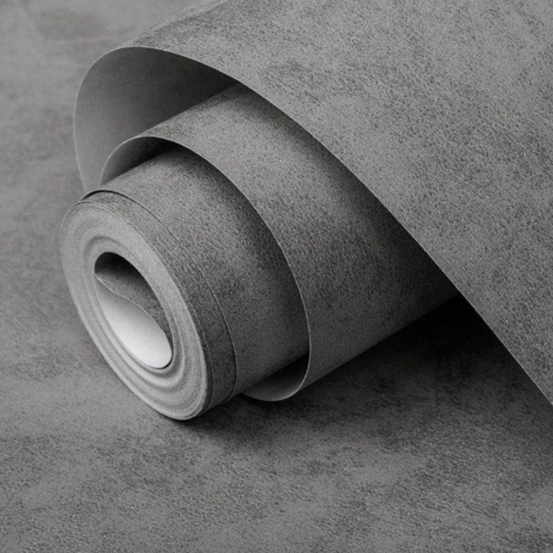 Cement Look Wall Covering 20.5"W x 31'L Wallpaper Roll for Home Decoration, Non-Pasted