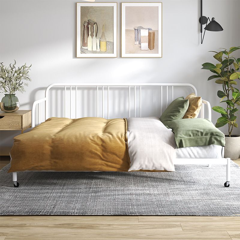 Industrial Metal Daybed 39.37 Inches Tall Open Frame Iron Daybed