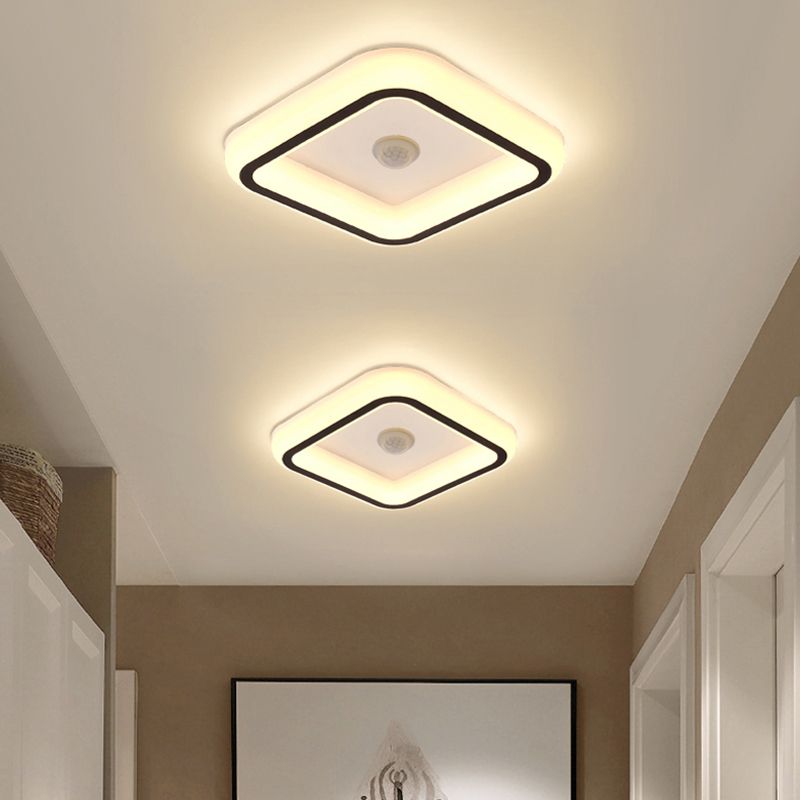 Plafoniere da incasso in acrilico Apparecchio di illuminazione a soffitto contemporaneo