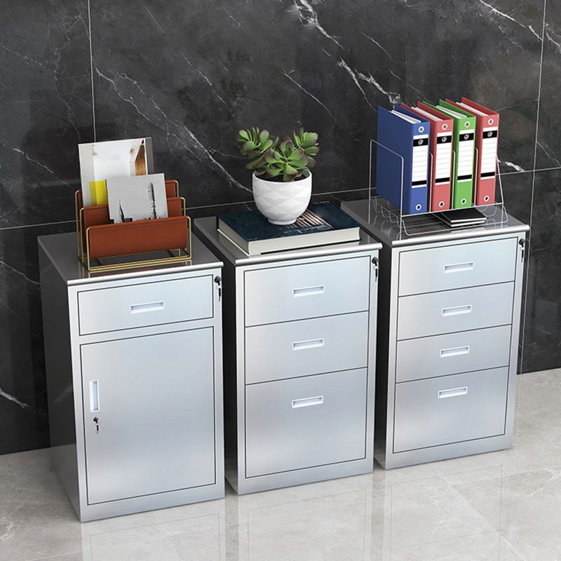 Metal Vertical Filing Cabinet Fire-Resistant File Cabinet with Storage