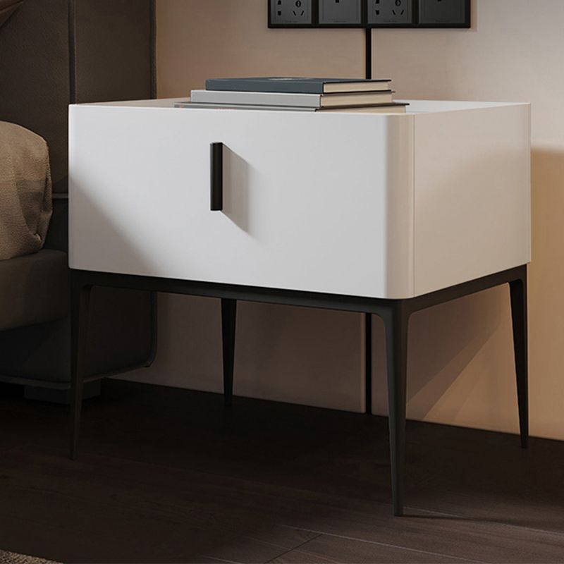 Wooden Drawer Storage Bed Nightstand Modern Night Table for Bedroom