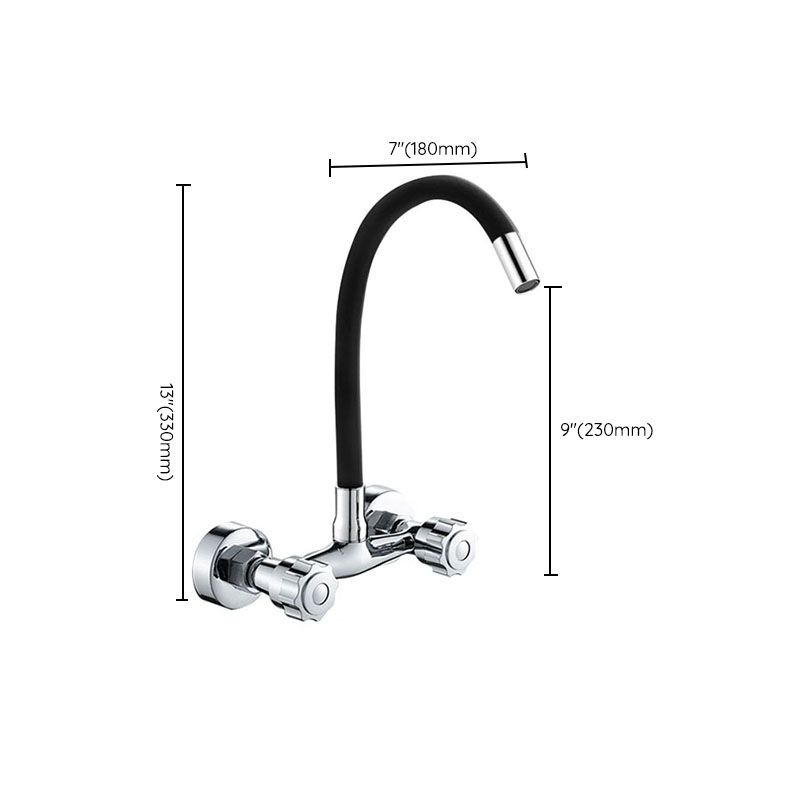 Contemporary Two Handles Kitchen Faucet Pull Down Bar Faucet