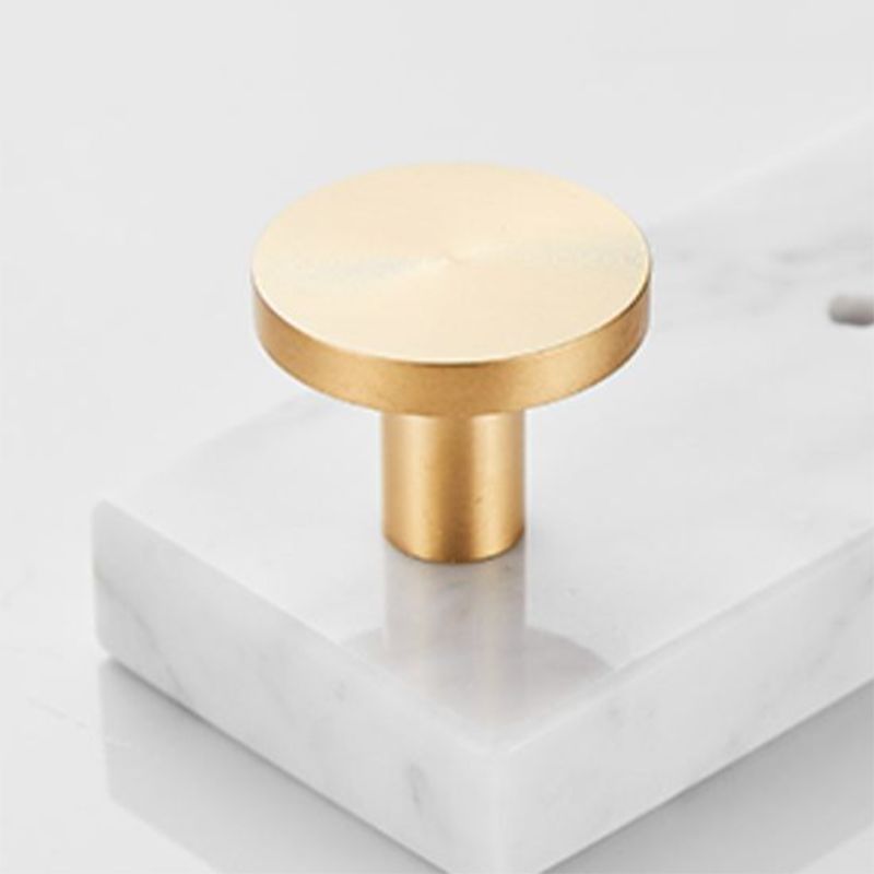 Brushed Brass Bathroom Accessory Set Metal & Marble Bathroom Hardware Set with Bath Shelf