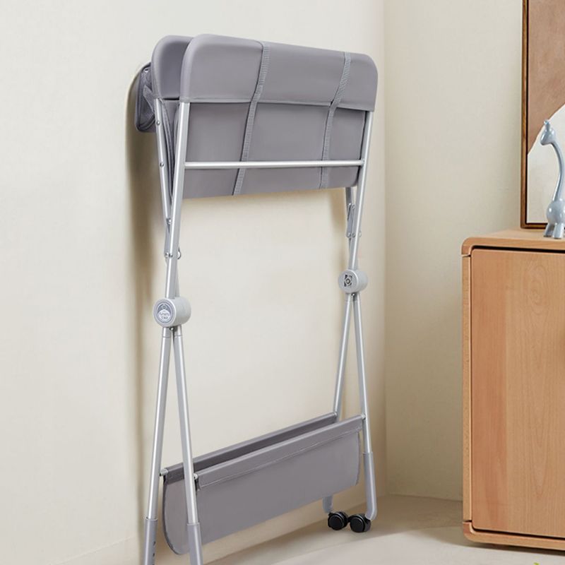 Modern Metal Baby Changing Table Folding Changing Table with Safety Rails