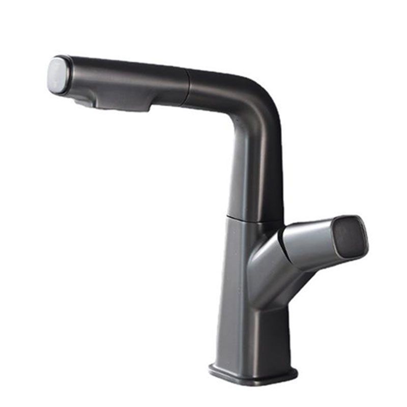 Contemporary Style Faucets Widespread Knob Handles Faucets for Bathroom