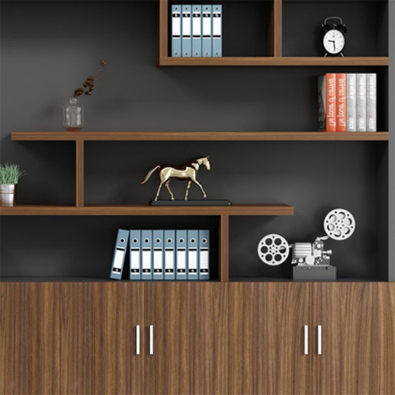 Vertical Contemporary Filing Cabinet Engineered Wood File Cabinet