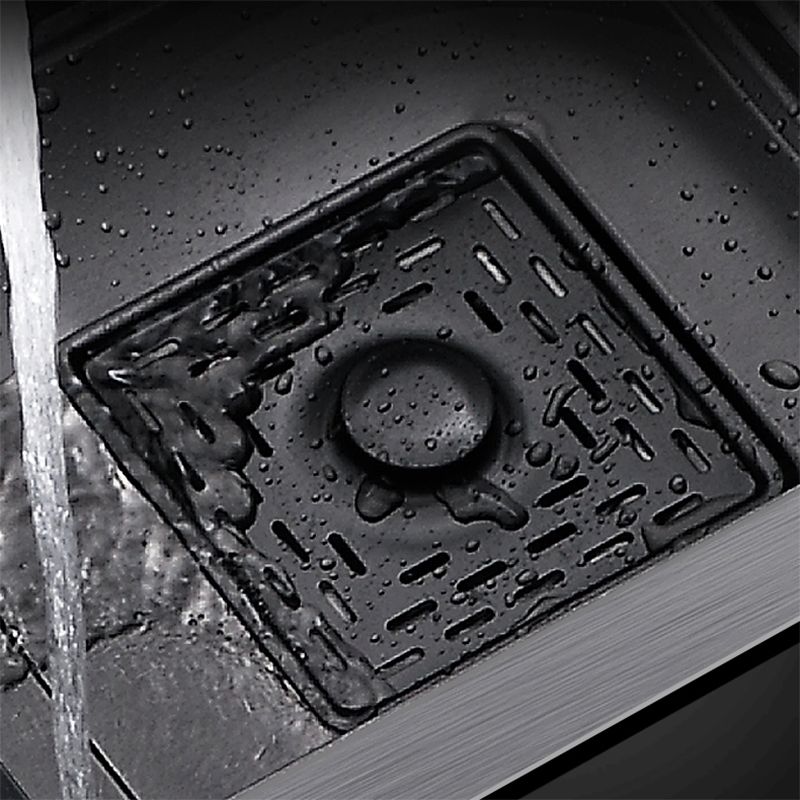 Classic Style Kitchen Sink Corrosion Resistant 5 Holes Stainless Steel Kitchen Sink