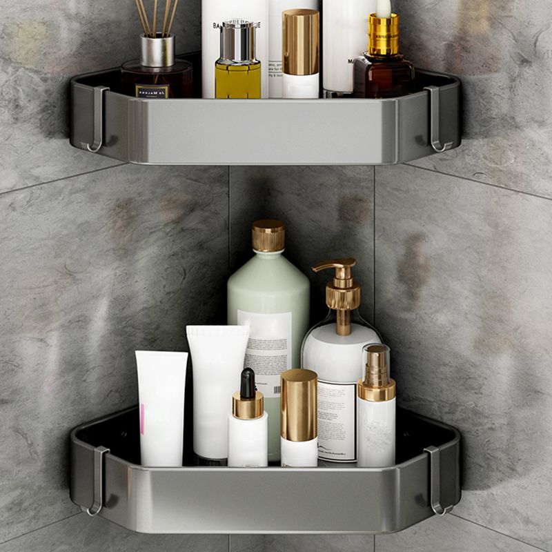 Matte Gray Bathroom Hardware Set Modern Bathroom Accessory Kit