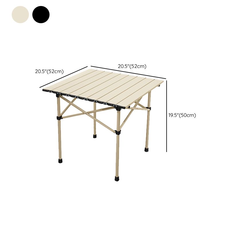 Outdoor Removable Camping Table Modern Aluminum Foldable Camping Table