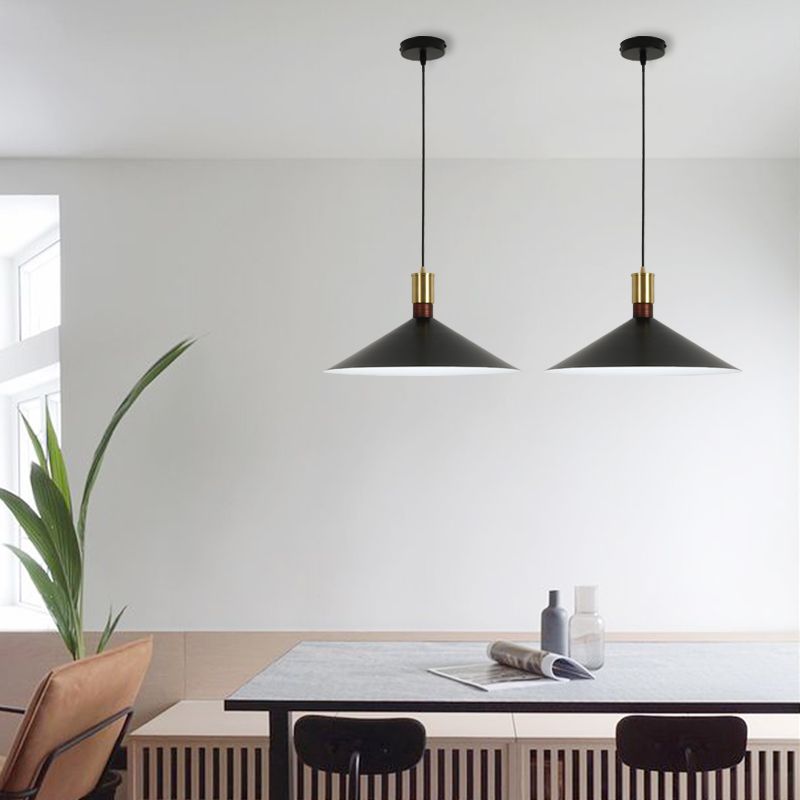 Industrial LED Hanging Light Metal Pendant Lighting Fixture for Living Room