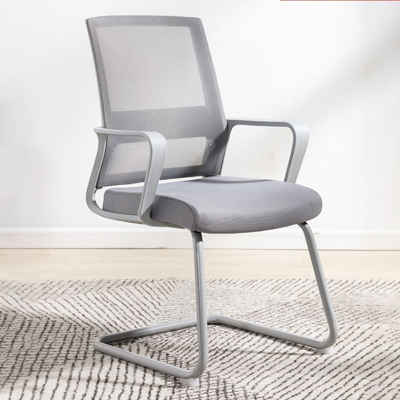 Modern No Wheels Desk Chair No Distressing Ergonomic Office Chair