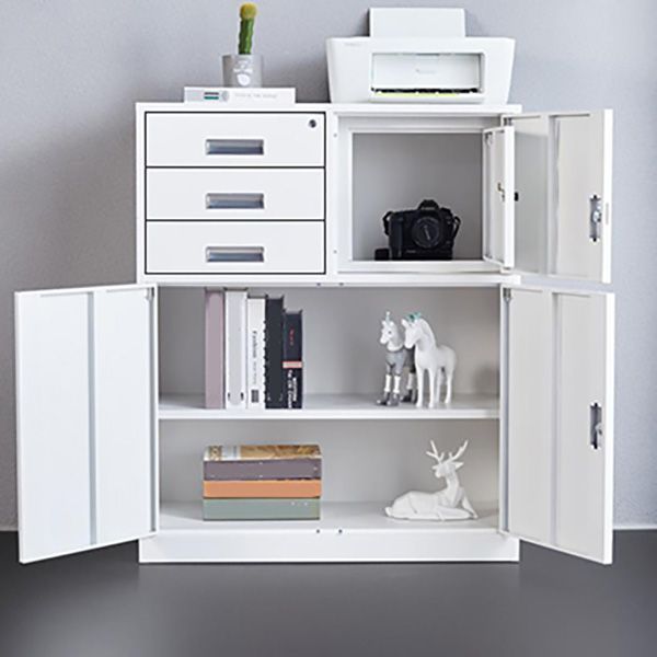 Industrial Cabinet Metal Locking Drawers and Storage Shelves File Cabinet