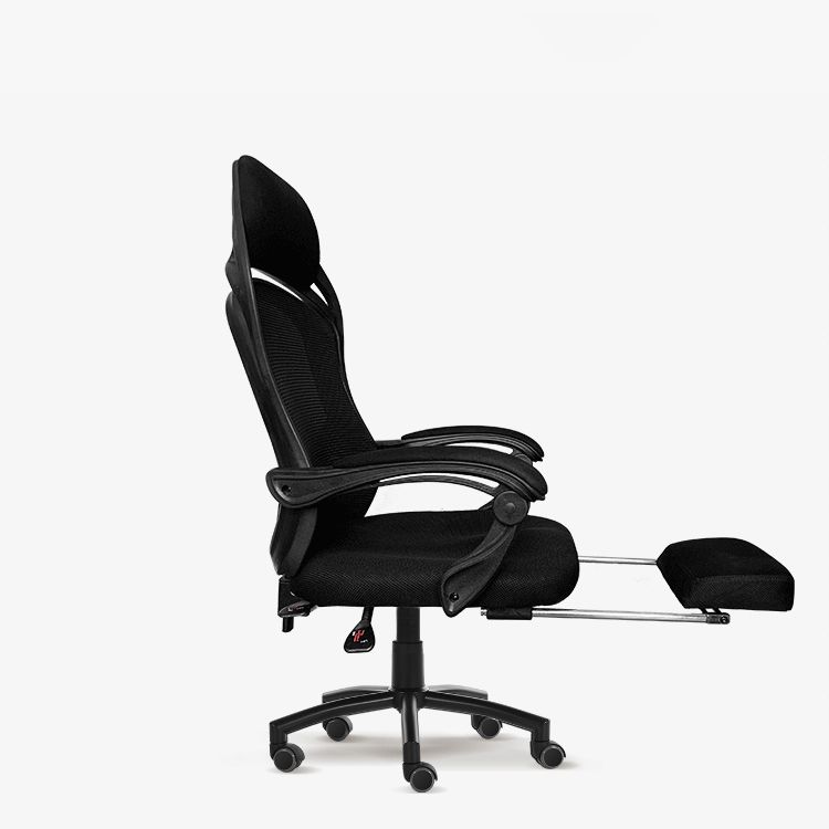 18" Wide Contemporary Office Chair Tilt Mechanism Swivel Chair