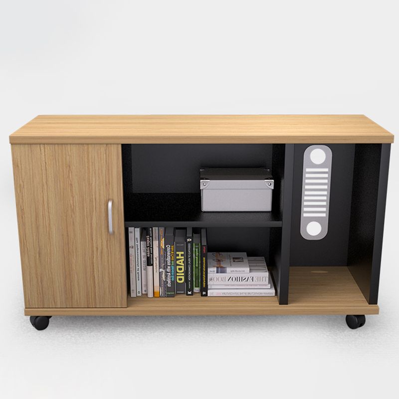 Contemporary Lateral Filing Cabinet Wood Filing Cabinet with Storage