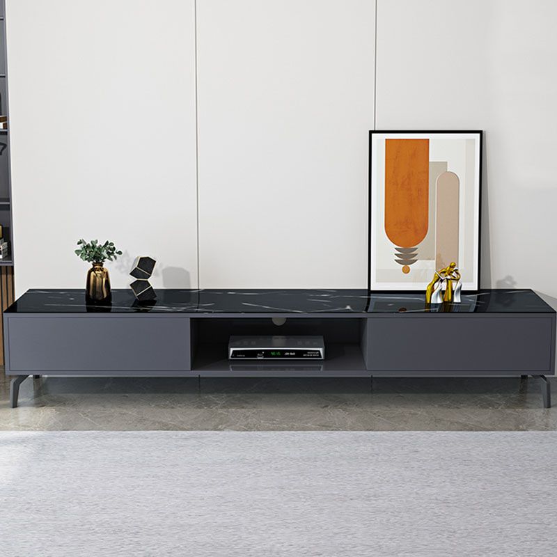 TV Cabinet Simple Modern Light Luxury Living Room Combination Tempered Glass TV Stand