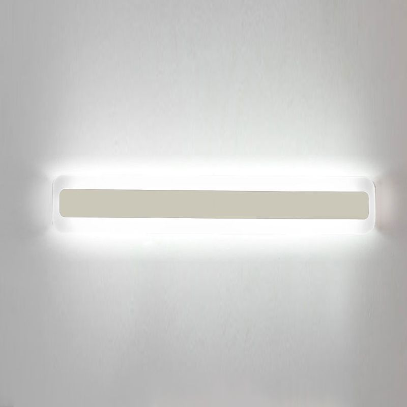 Luz de espejo de tiras blancas Ligas de metal Led de estilo de metal para baño para baño