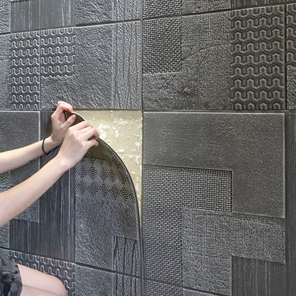 Modern Home Wall Panels Peel and Stick Waterproof Wall Paneling