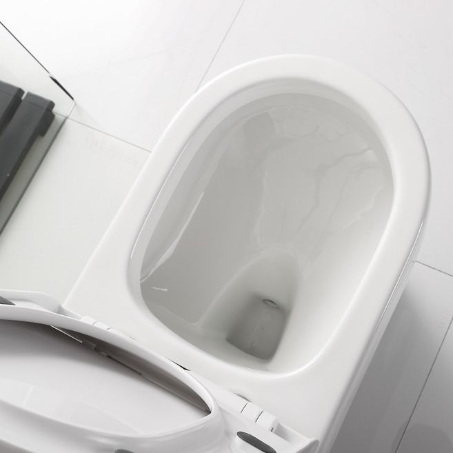 Modern Siphon Jet Flush Toilet Floor Mount One-Piece Toilet Toilet