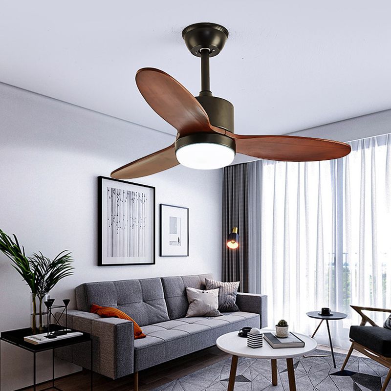 Modern Ceiling Fan Light Fixture Household LED Ceiling Lamp for Bedroom