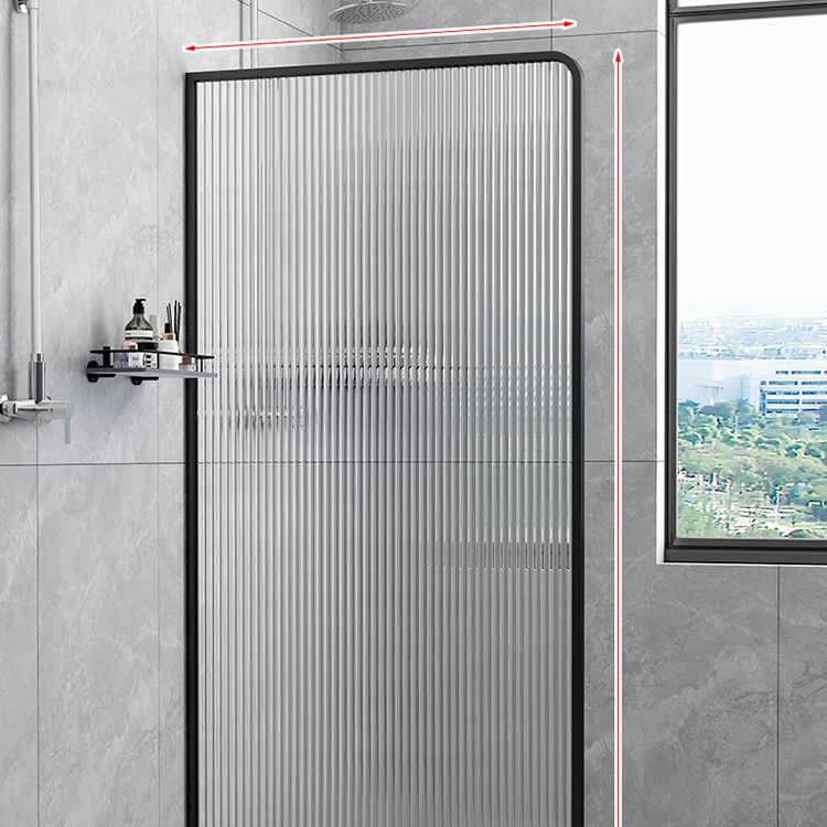 Patterned Fixed Glass Panel Scratch Resistant Frame Fixed Glass Panel