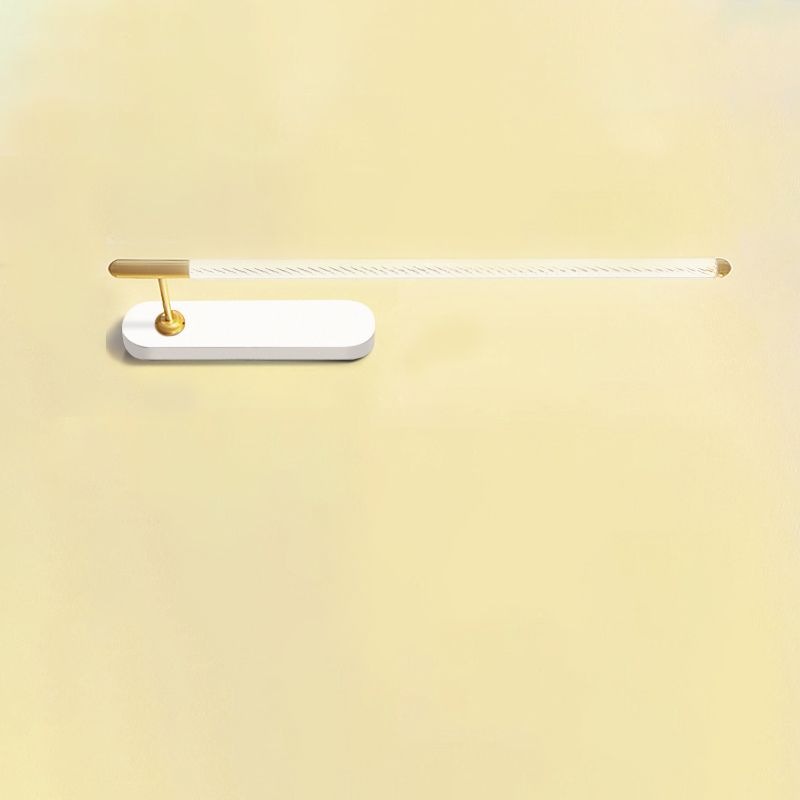 Linear LED Vanity Wall Light in Modern Simplicity Metal Wall Lamp with Acrylic Shade