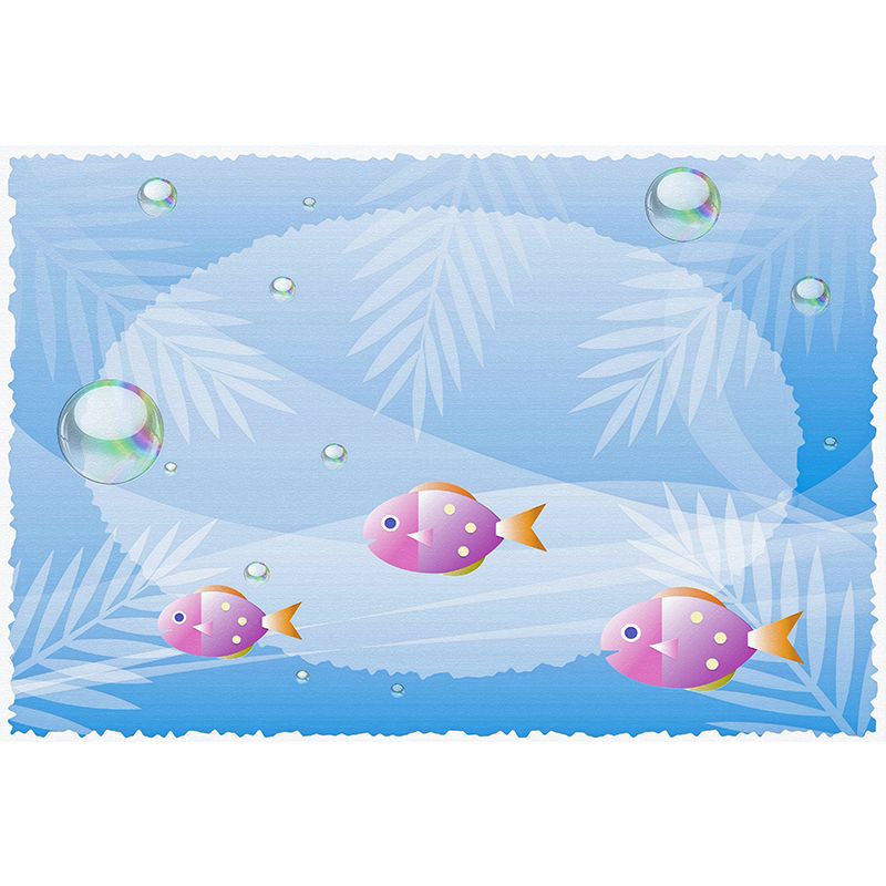 Decorative Illustration Mural Wallpaper Sea World Indoor Wall Mural