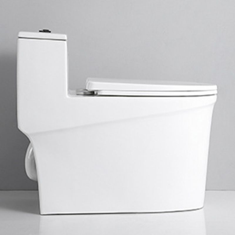 Traditional One Piece Toilet Bowl Floor Mount White Urine Toilet for Bathroom