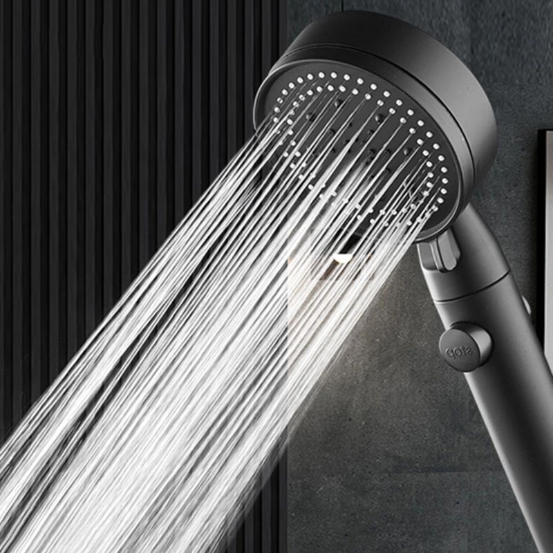 Plastic Handheld Shower Head Wall-mounted Shower Head with Adjustable Spray Pattern