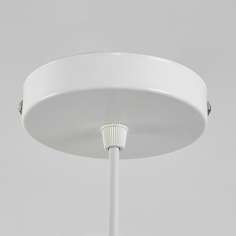 Sphère plume lustre pendentif léger chambre contemporaine luminaire en suspension