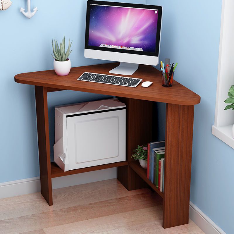 29-Inch Modern & Contemporary Writing Desk Bedroom Pedestal Wood Corner Desk