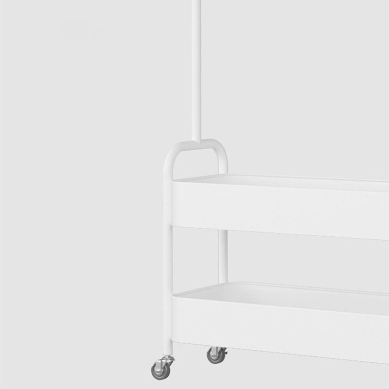 Modern Style Coat Rack Metal Frame Free Standing Hooks Design Coat Rack