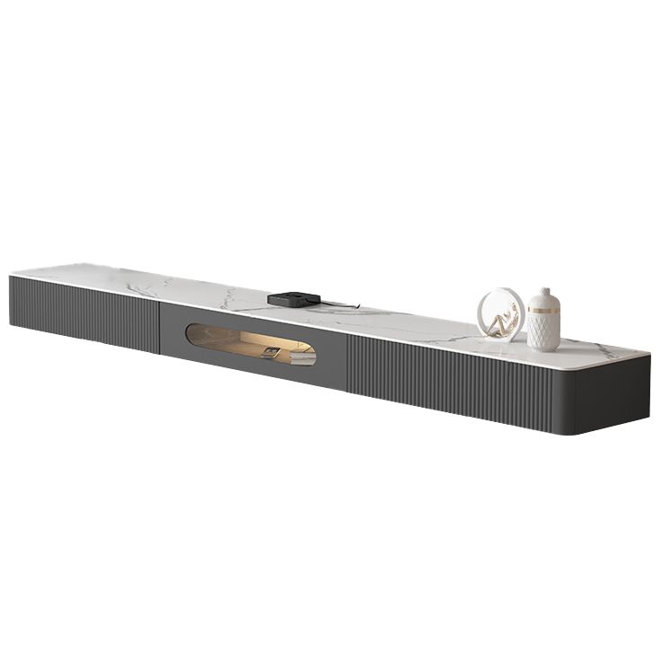 Wall-mounted TV Cabinet Modern Sintered Stone Home TV Console