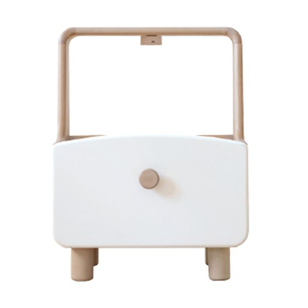 Solid Wood Bedside Table for Nursery Storage Bedside Table for Nursery