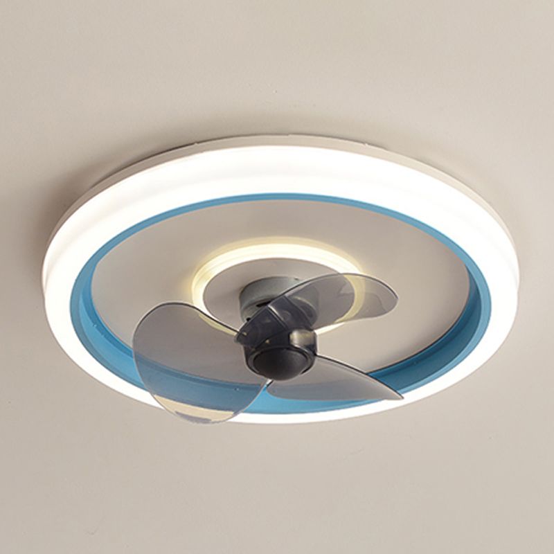 Acrilico Halo Ring Affermazione Light Affermazione Macaron LED Minimalist LED SEMI FLUSH LUCE