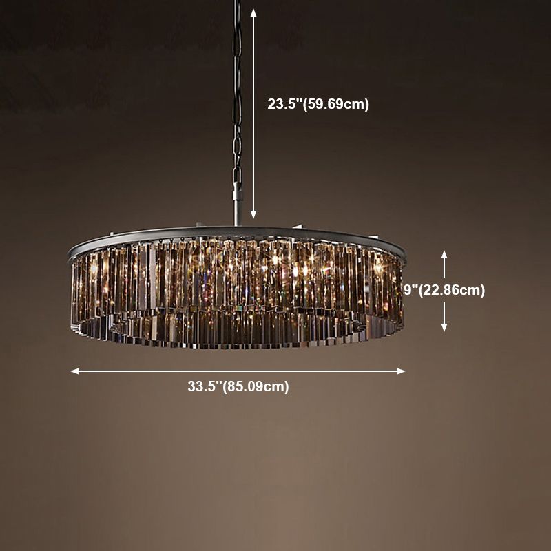 Living Room Modern Chandelier Lighting Fixture Crystal Chandelier Pendant Light