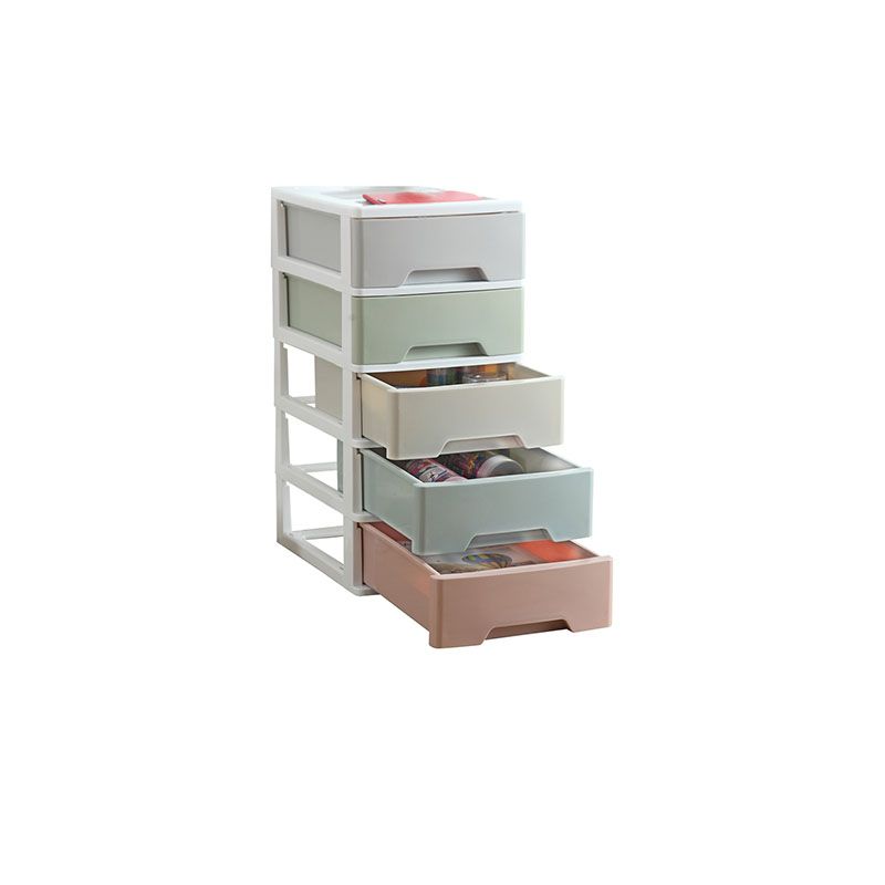 Modern Plastic Cabinet Drawers Storage Filing Cabinet for Office