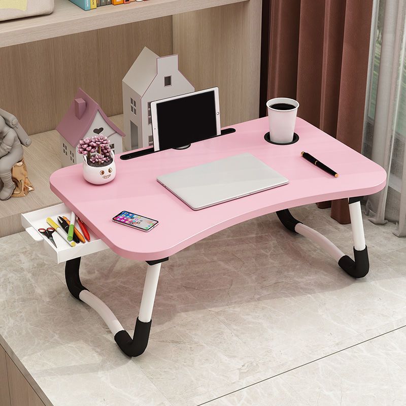 Rectangular Shaped Office Laptop Table Reversible Multiple Colors Writing Desk for Home