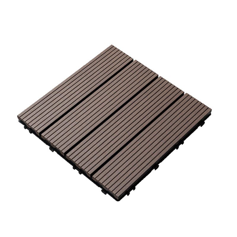 Classical Wooden Flooring Tiles Interlocking Garden Patio Flooring Tiles