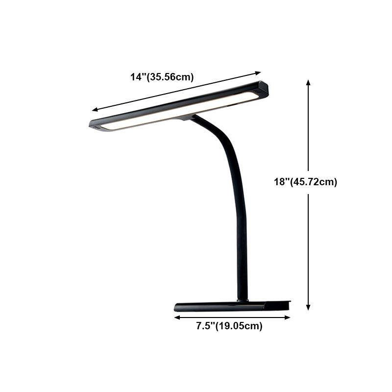 LED -Tischlampe mit Acrylschatten zeitgenössische Schreibtischlampen für den Untersuchungsraum