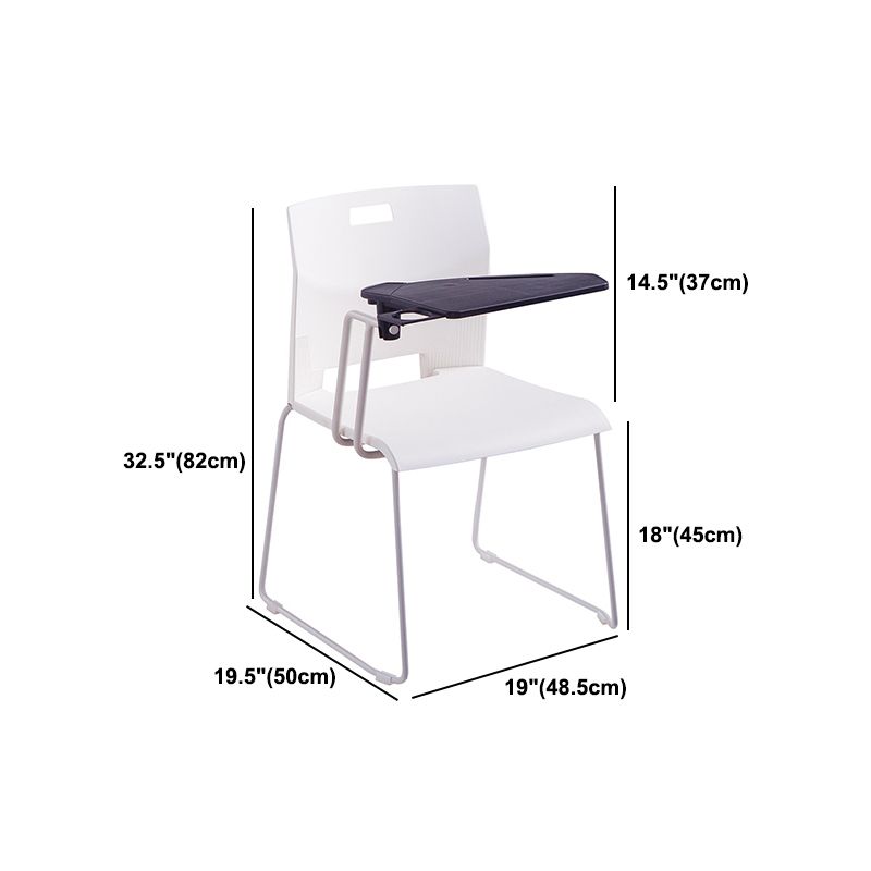 Modern Conference Chair with Metal Frame Mid Back Office Chair