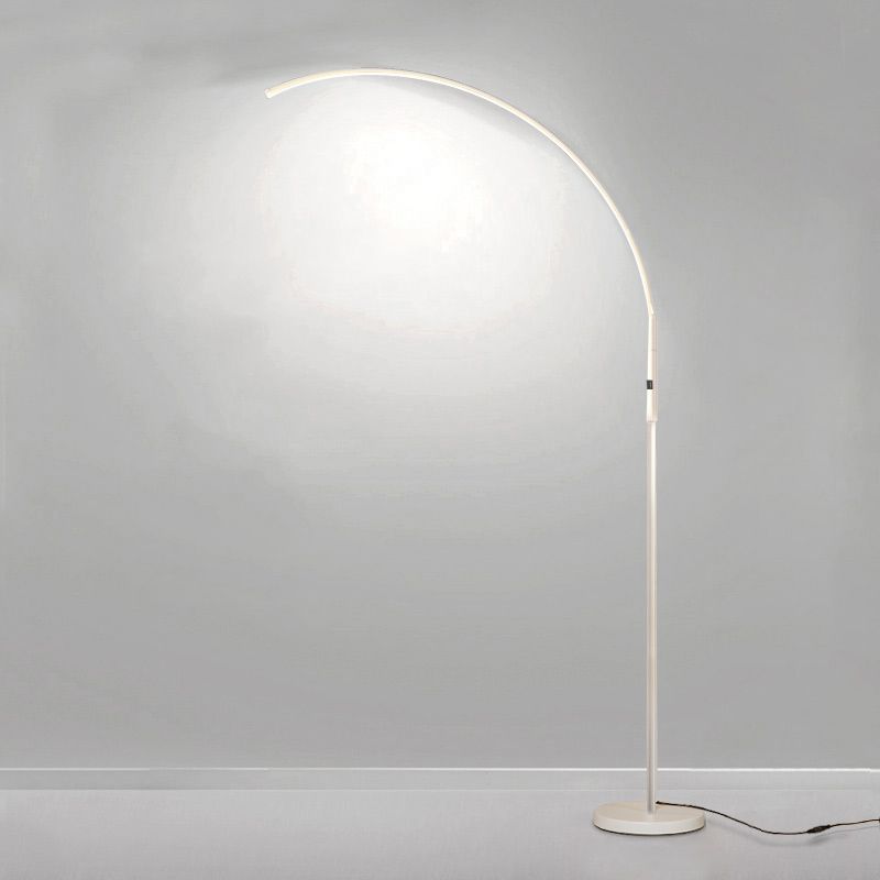 Metal Fishing Rod Standing Floor Light Nordic LED Linear Floor Lamp for Bedroom