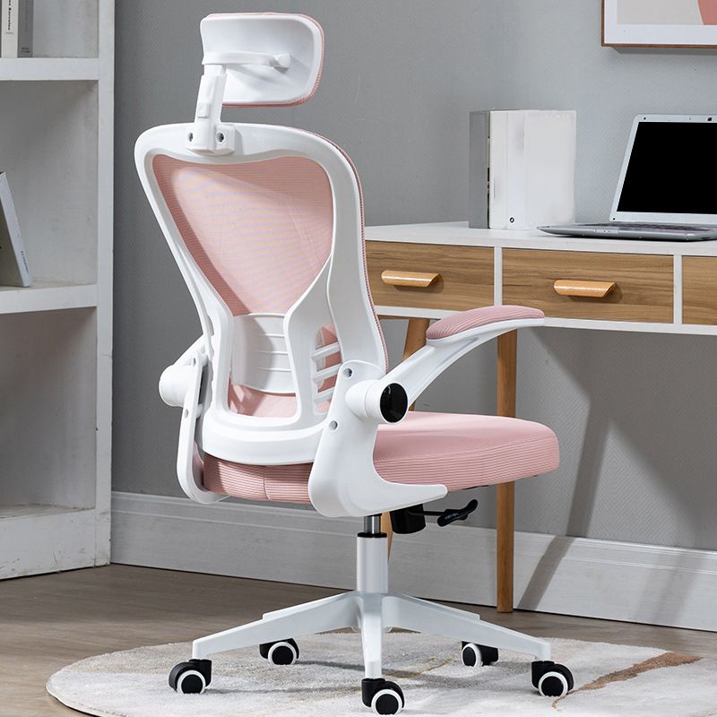 Modern Removable Arms Office Chair Tilt Mechanism Ergonomic Slide Chair with Wheels