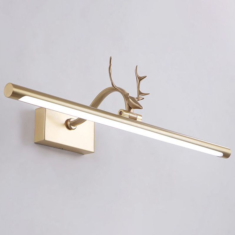 Antlers LED Vanity Light Modern Style Mirror Front Light with Acrylic Shade for Bathroom