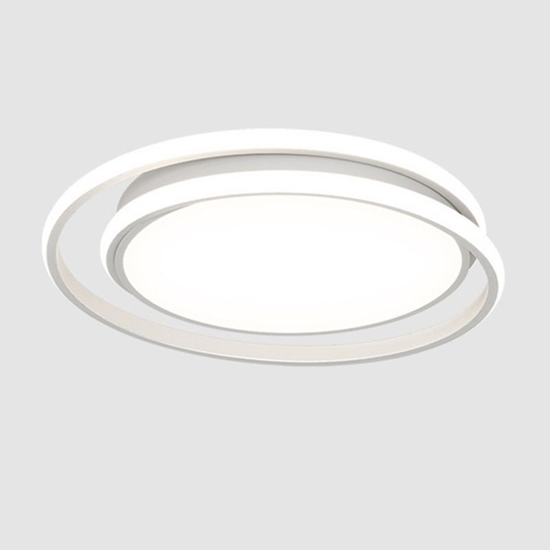 White LED Ceiling Light Modernism Flush Mount Lighting for Home