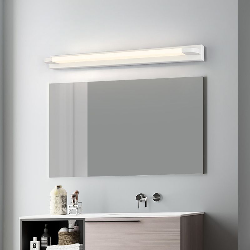 Lámpara de espejo de maquillaje lámpara de pared simple moderna para baño de baño