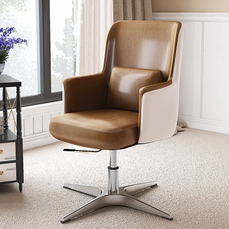 Modern & Contemporary Managers Chair Fixed Arms Height-adjustable Executive Chair