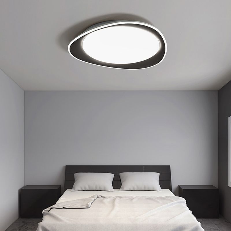 Modern Style Geometry Ceiling Lights Metal 2 Light Ceiling Lamps for Bedroom