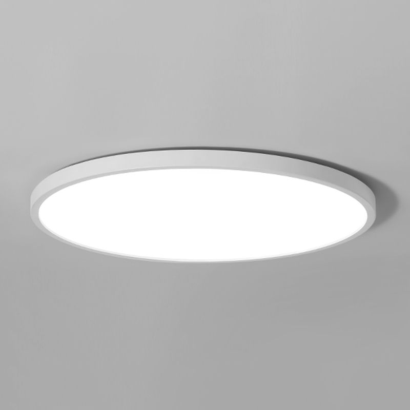 Round Flush Mount Lamp Modern Minimalist Flush Mount Ceiling Light for Living Room