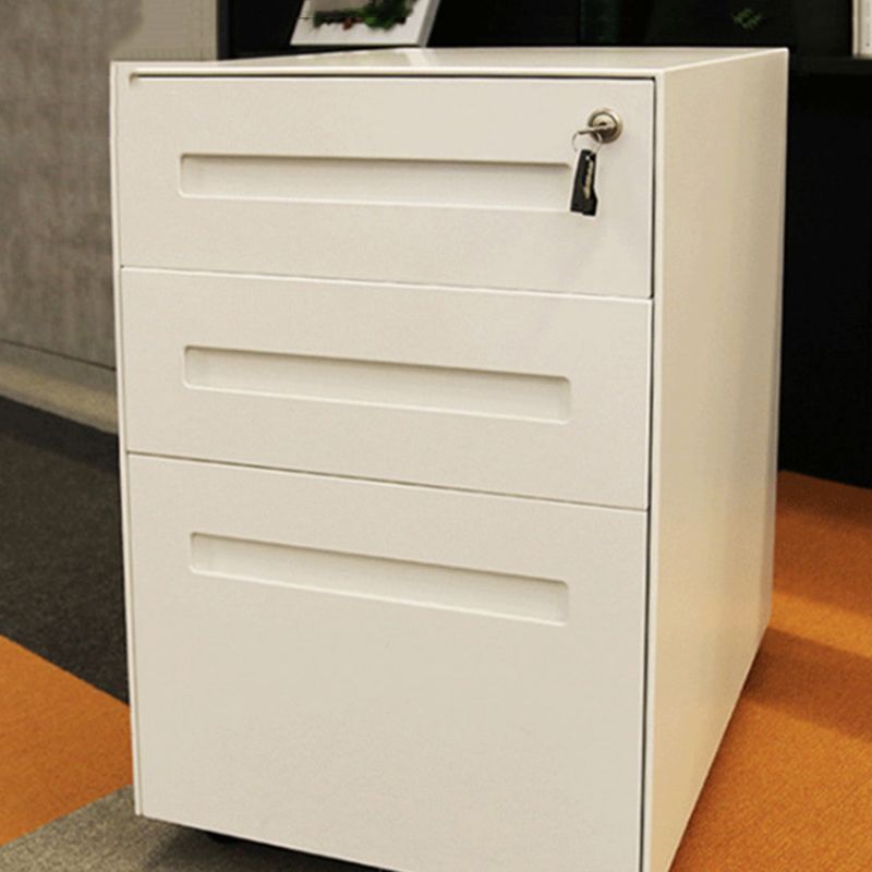 Traditional Steel Cabinet with Locking Drawers Filing Cabinet for Office