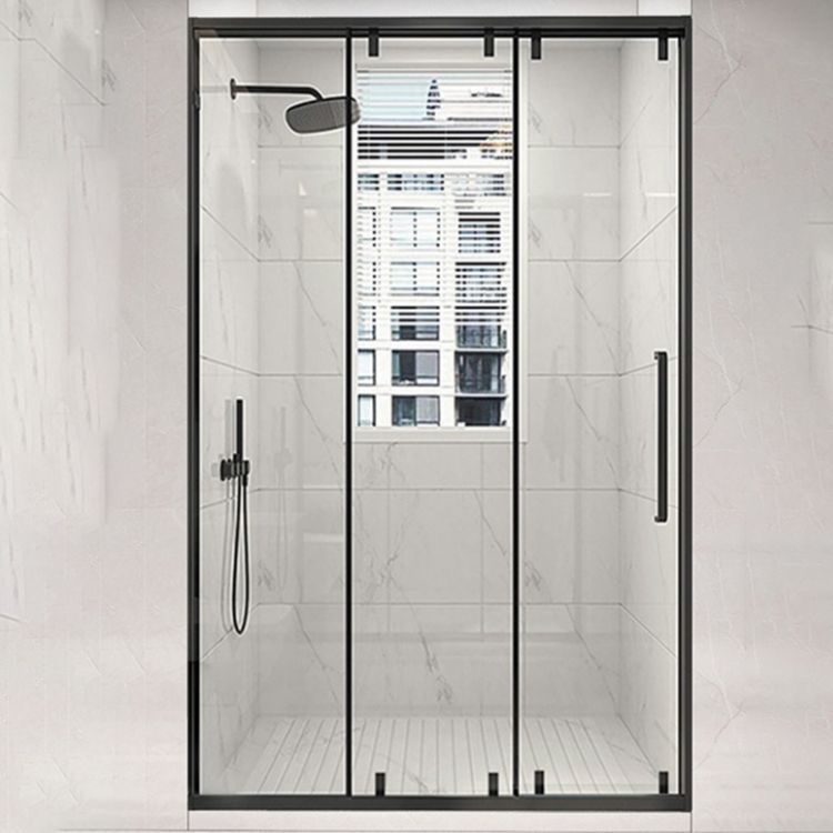 Frame Single Sliding Shower Door Transparent 8mm Tempered Shower Bath Door